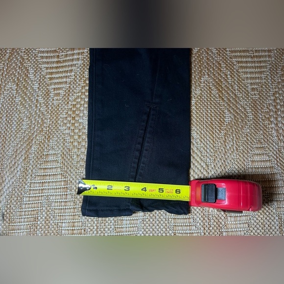 Pistola Women's Teagan High Waist Slit
Cuff Slim Leg Black Jeans,Size 28 - Picture 8 of 10